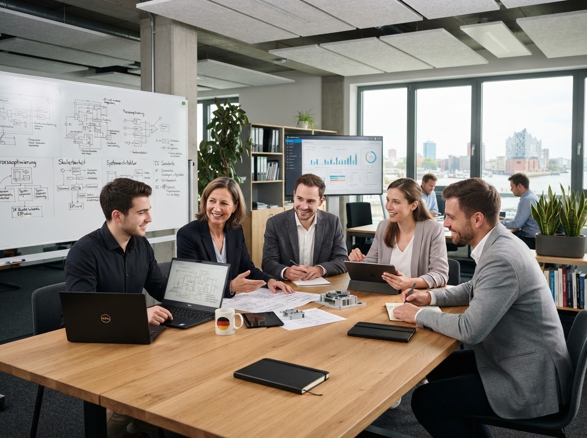 VorthelixCore Analyseteam bei der Auswertung von Marktdaten